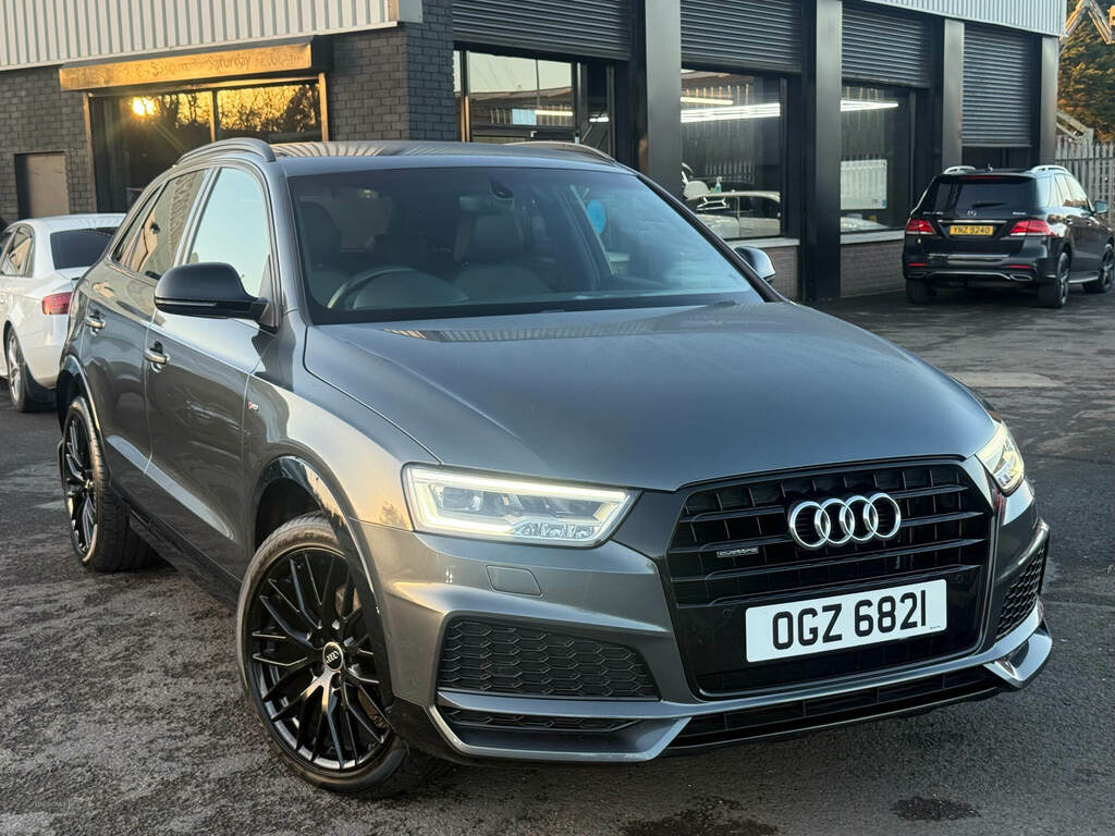 Audi Q3 2.0 Tdi 184 Quattro Black Edition S Tronic OGZ6821 Grey #2