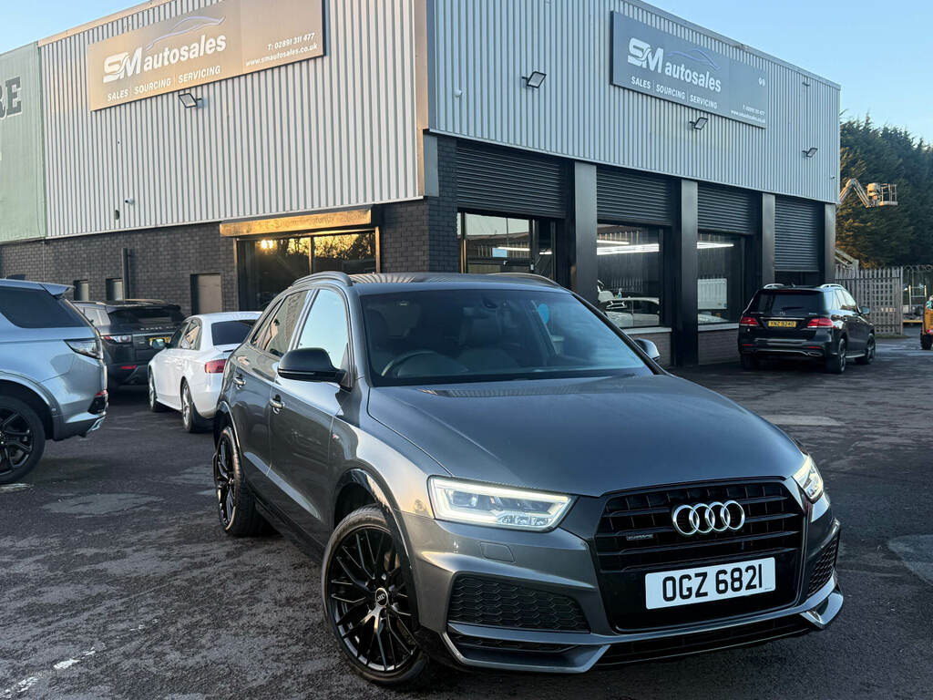 Audi Q3 2.0 Tdi 184 Quattro Black Edition S Tronic Grey