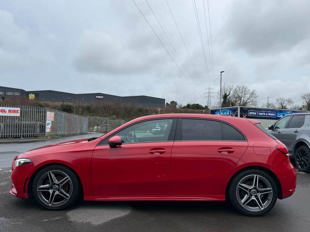 Mercedes-Benz A Class A200d Amg Line Executive Red #4