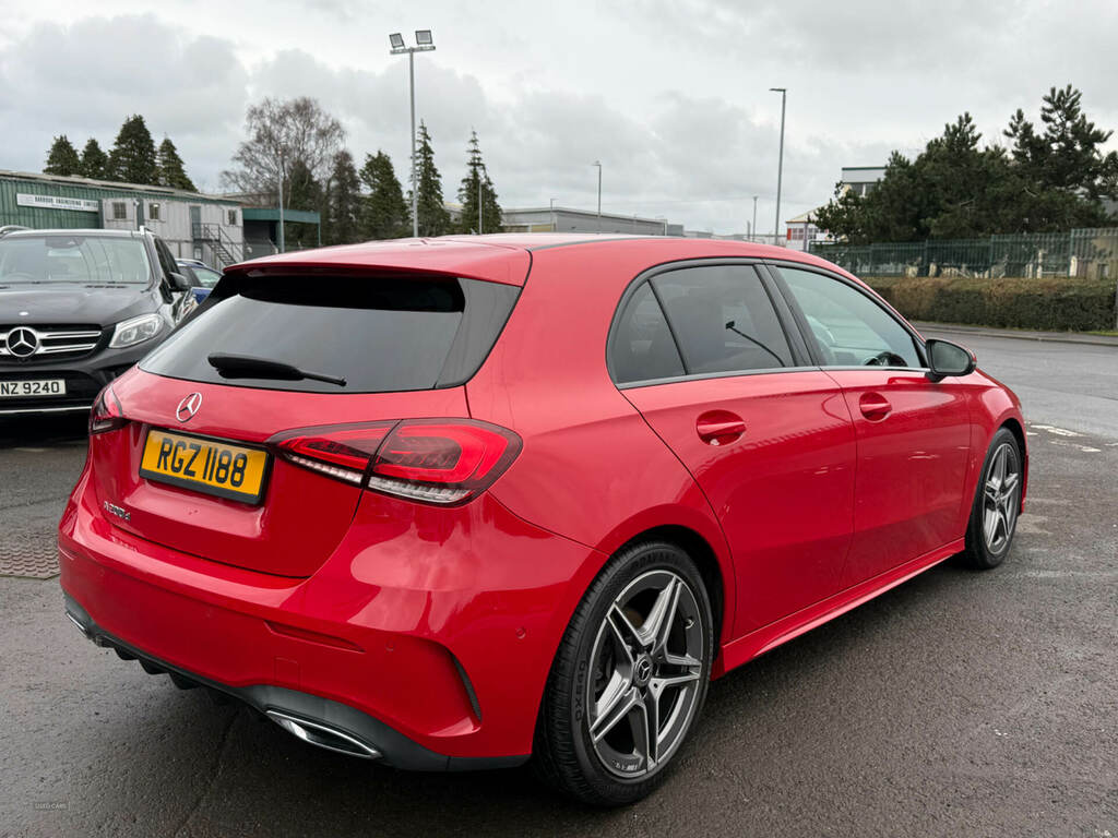 Mercedes-Benz A Class A200d Amg Line Executive Red #5