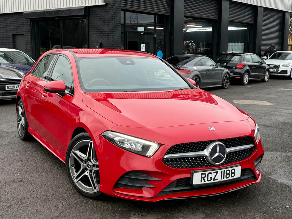 Mercedes-Benz A Class A200d Amg Line Executive Red