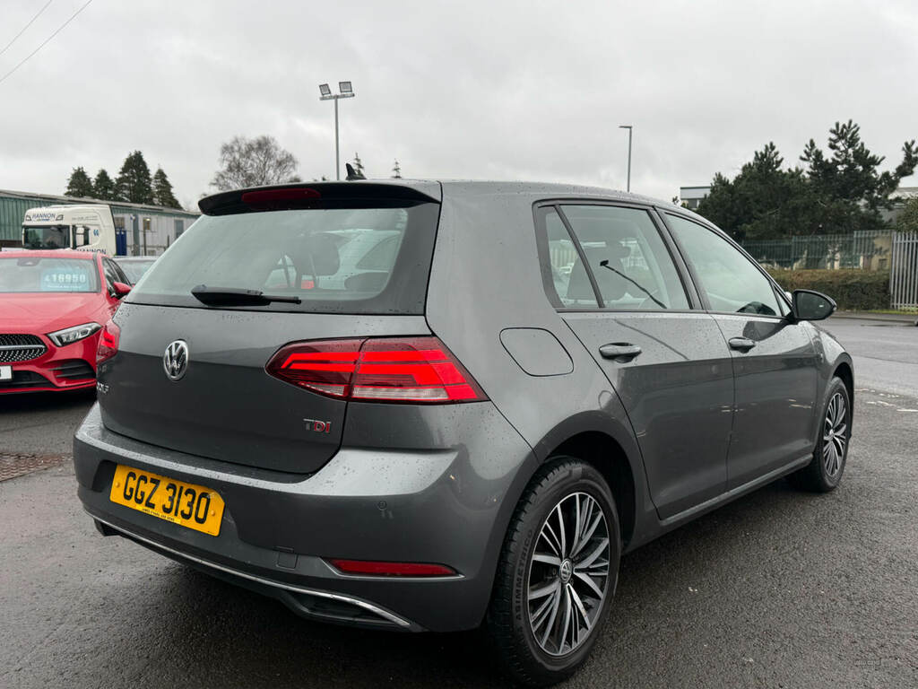 Volkswagen Golf 1.6 Tdi Se Nav GGZ3130 Grey #6
