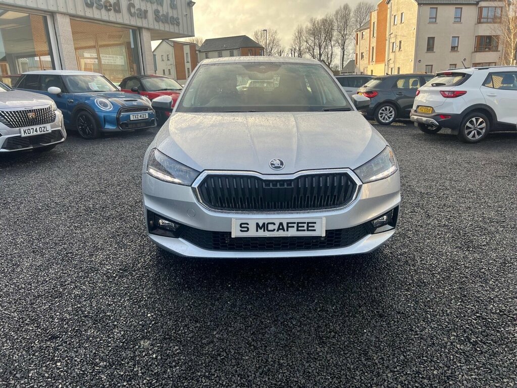 Skoda Fabia 1.0 Tsi Se Edition Euro 6 Ss YC25MLY Silver #3