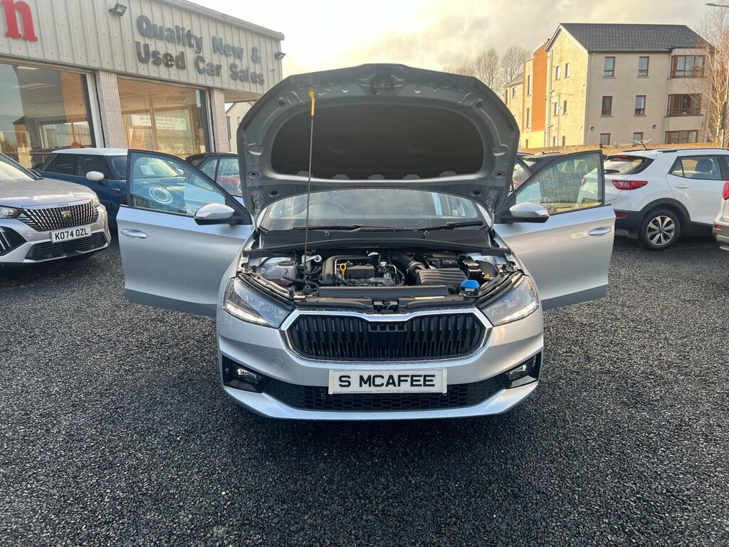 Skoda Fabia 1.0 Tsi Se Edition Euro 6 Ss YC25MLY Silver #6