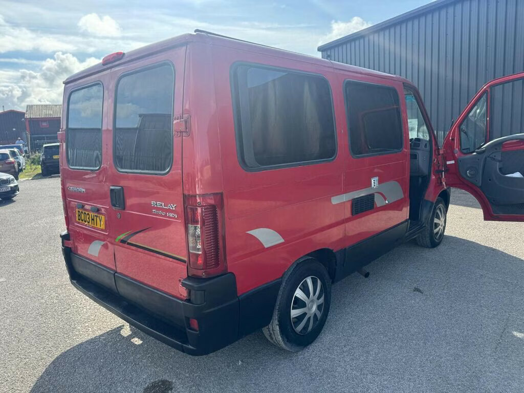 Citroen Relay 2.0 Hdi Van Window Van Red #4