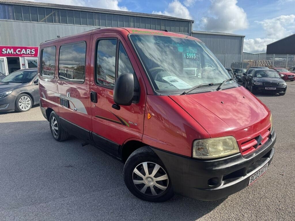Citroen Relay 2.0 Hdi Van Window Van Red #1