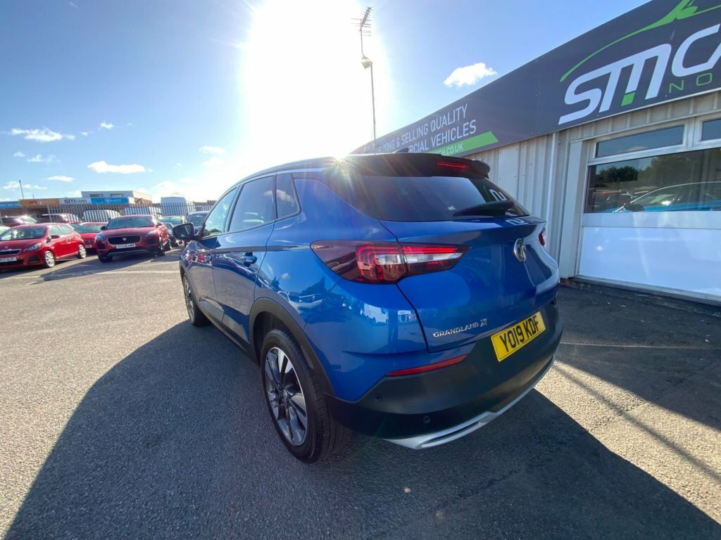 Vauxhall Grandland X 1.2L Sport Nav YO19KDF Blue #3