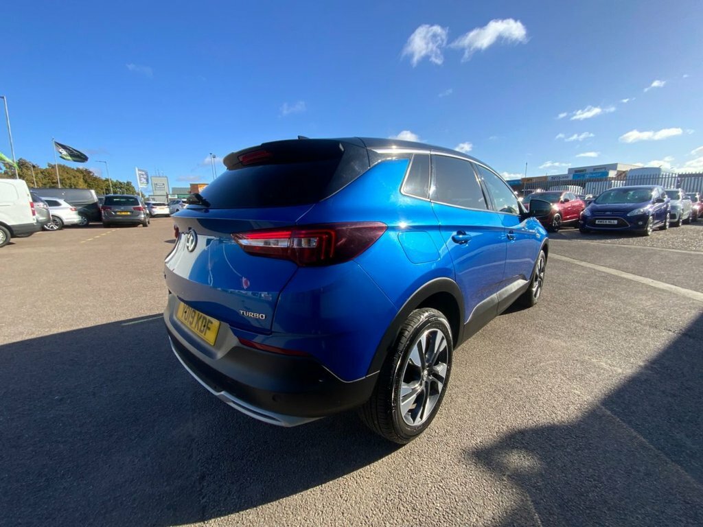 Vauxhall Grandland X 1.2L Sport Nav YO19KDF Blue #4