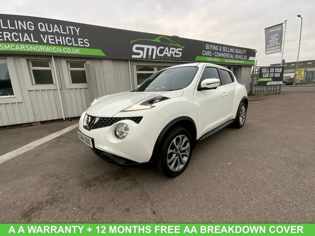 Nissan Juke 1.5L Tekna KD68DDO White