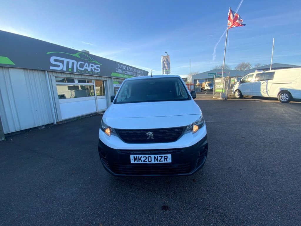 Peugeot Partner 1.5L Professional MK20NZR White #2