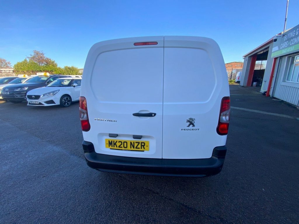 Peugeot Partner 1.5L Professional MK20NZR White #4