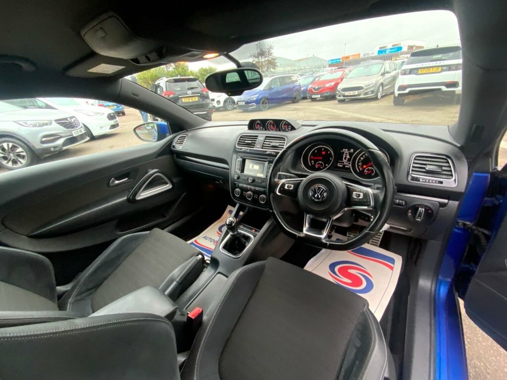 Volkswagen Scirocco 2L Gt Blue #5