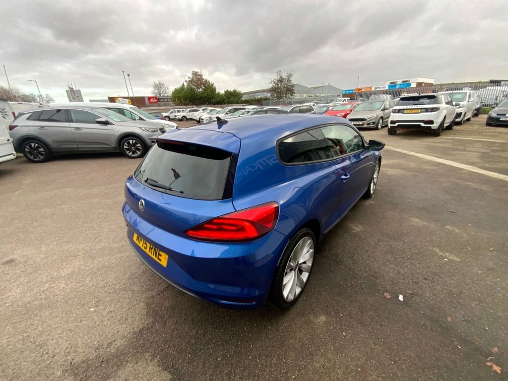 Volkswagen Scirocco 2L Gt Blue #3