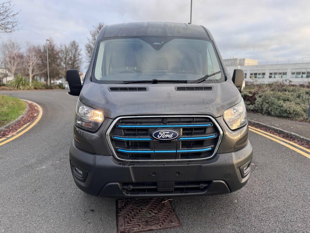 Ford Transit Custom 135Kw 68Kwh H2 Trend Van Dap WX75HRG Grey #2