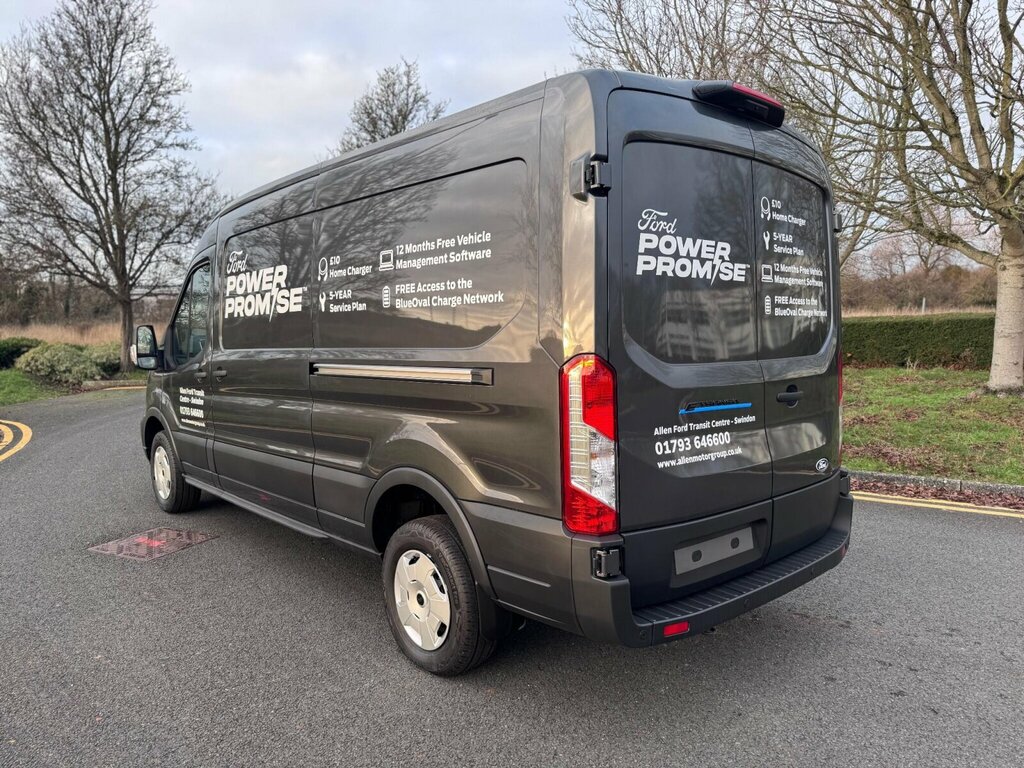 Ford Transit Custom 135Kw 68Kwh H2 Trend Van Dap WX75HRG Grey #4