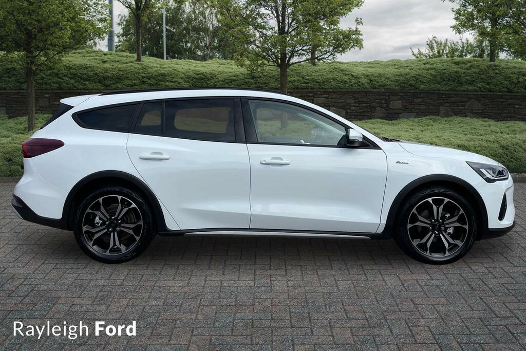 Ford Focus 1.0 Ecoboost Hybrid Mhev 155 Active X EO75YGU White #3
