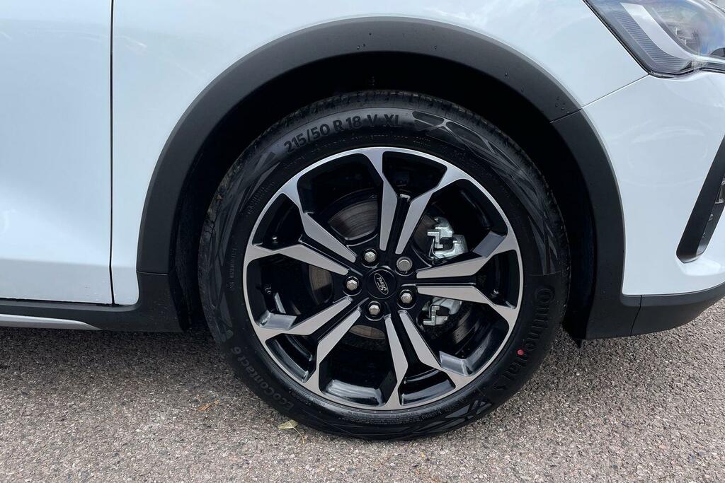 Ford Focus 1.0 Ecoboost Hybrid Mhev 155 Active X EO75YGU White #6