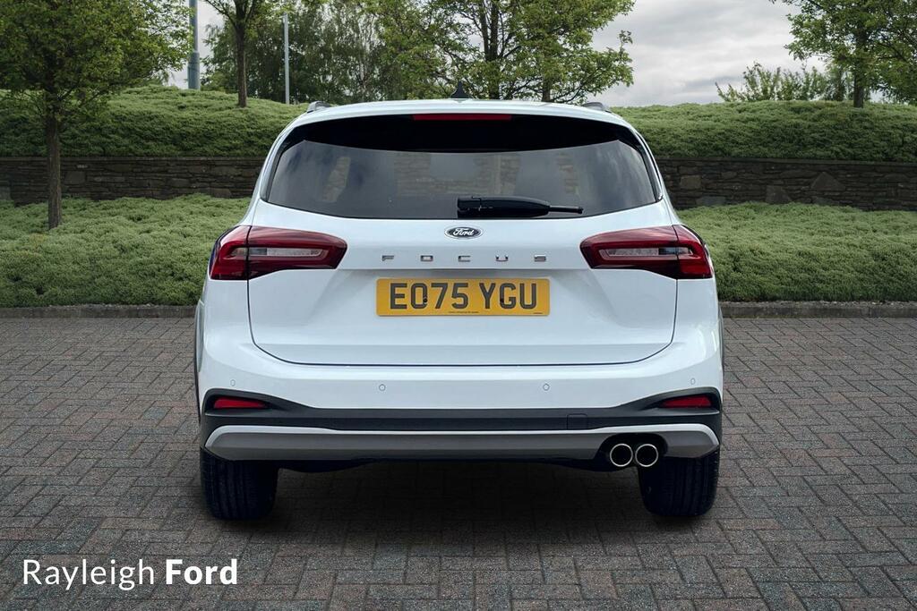 Ford Focus 1.0 Ecoboost Hybrid Mhev 155 Active X EO75YGU White #5