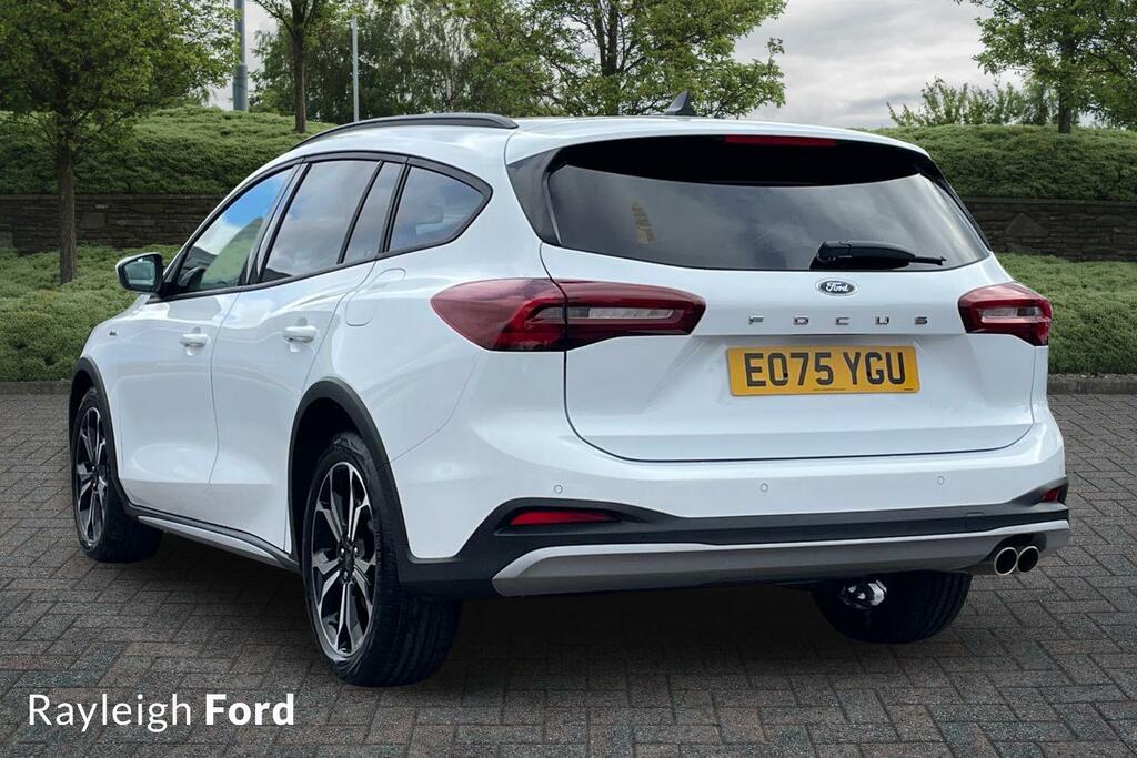 Ford Focus 1.0 Ecoboost Hybrid Mhev 155 Active X EO75YGU White #2