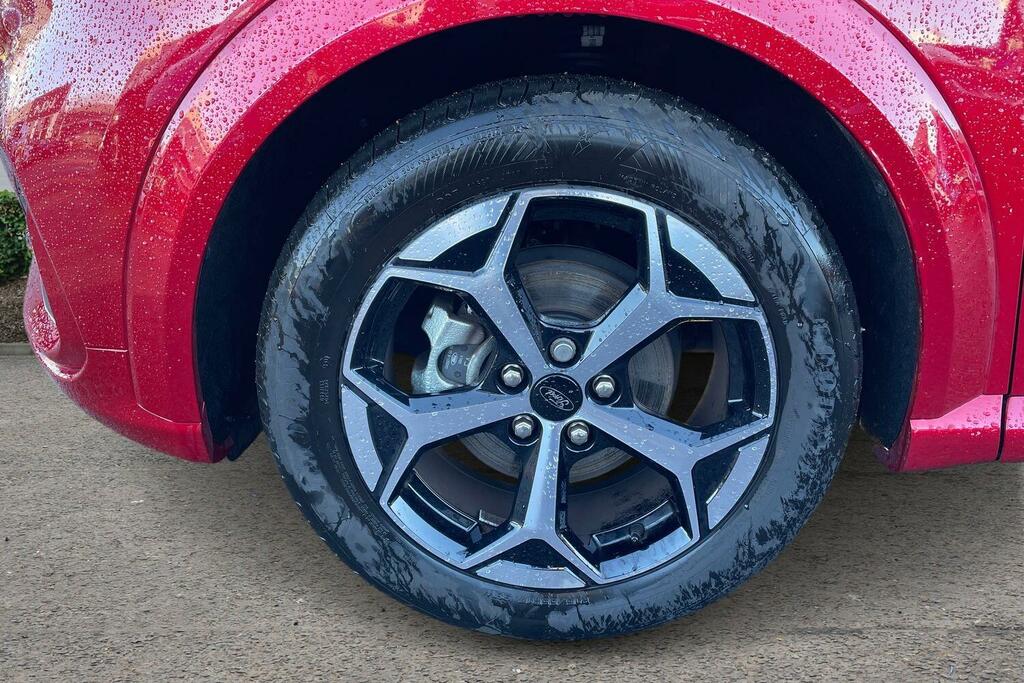Ford Puma 1.0 Ecoboost Hybrid Mhev St-line EY25FWW Red #6