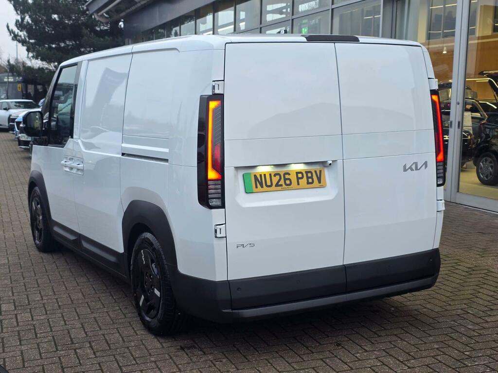 Kia PV5 Long Range 71.2Kwh Plus Cargo Panel Van L2 White #5