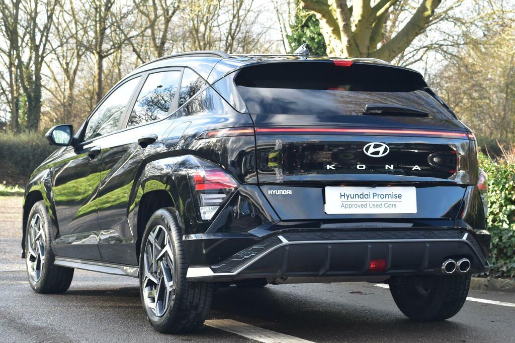 Hyundai Kona 1.0 T-gdi N Line S Euro 6 Ss Black #3