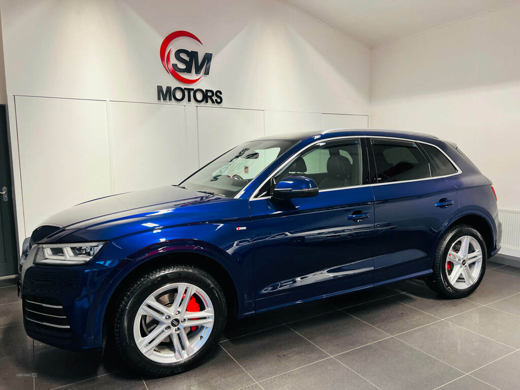 Audi Q5 40 Tdi Quattro S Line S Tronic Blue