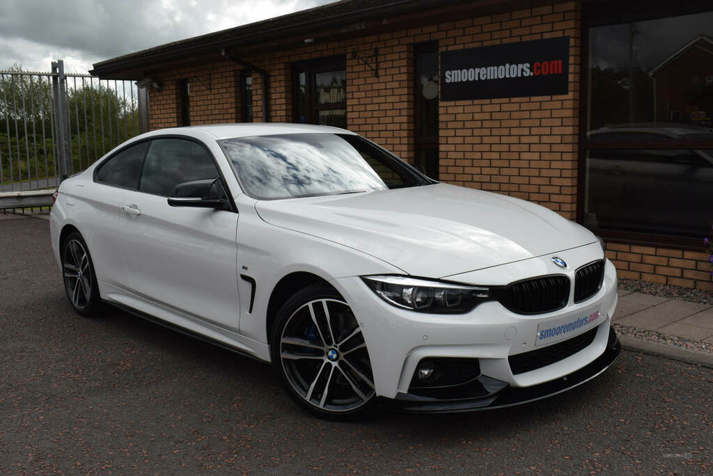 BMW 4 Series 420D 190 Xdrive M Sport Prof Media White