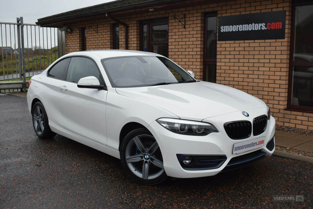 BMW 2 Series 218D Sport Nav White