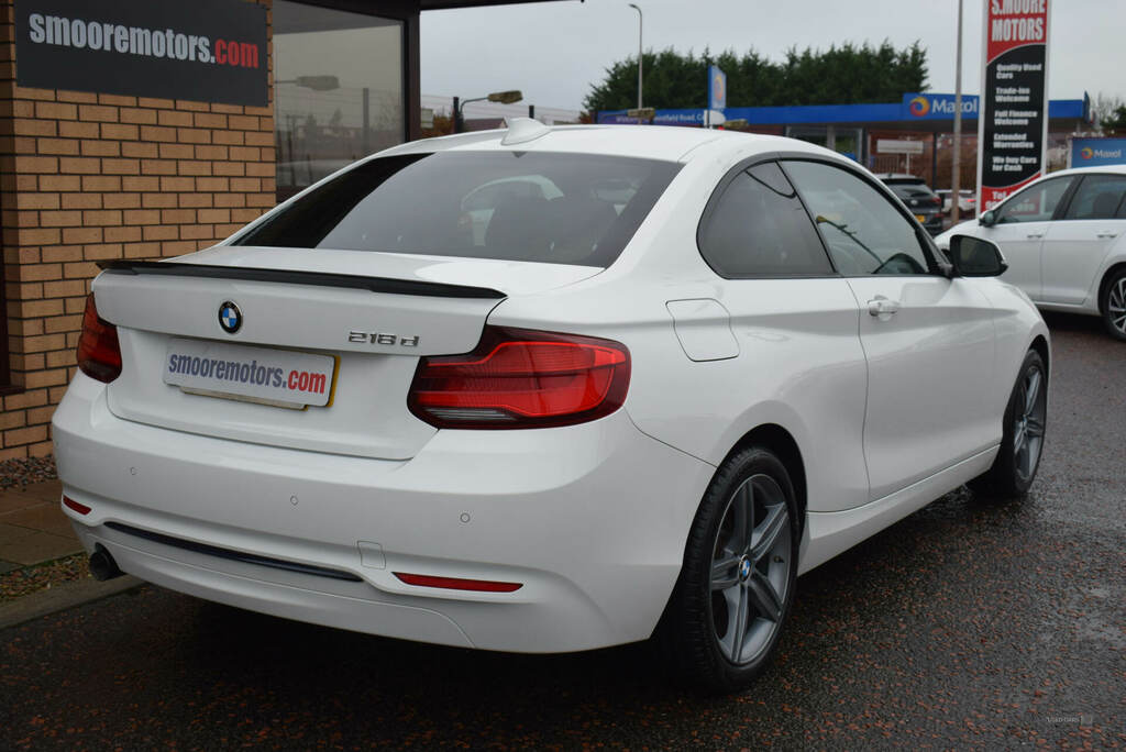 BMW 2 Series 218D Sport Nav White #5