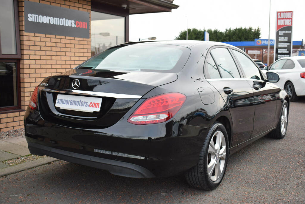 Mercedes-Benz C Class C220d Se Executive Edition KF66DYM Black #6