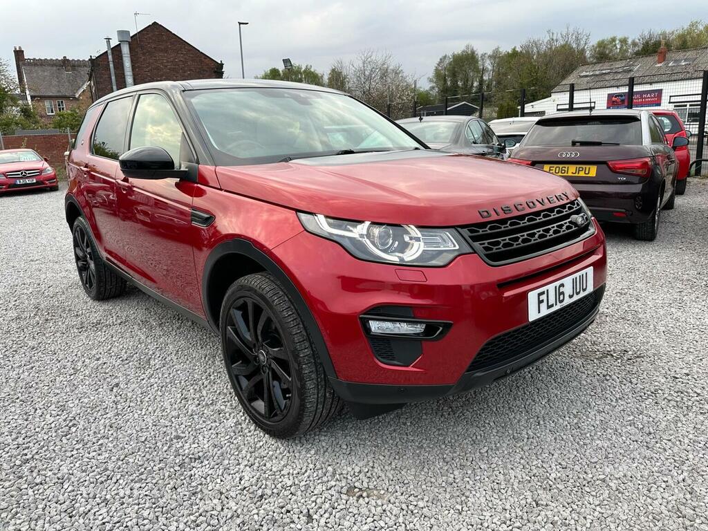 Land Rover Discovery Sport Suv 2.0 Td4 Hse Black 4Wd Euro 6 Ss 2 Red