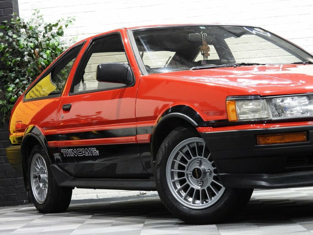 Toyota Corolla Coupe Red #5