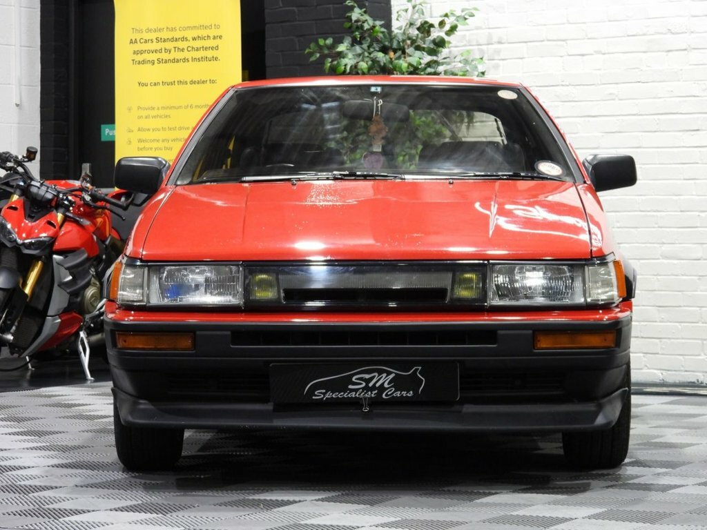 Toyota Corolla Coupe Red #6