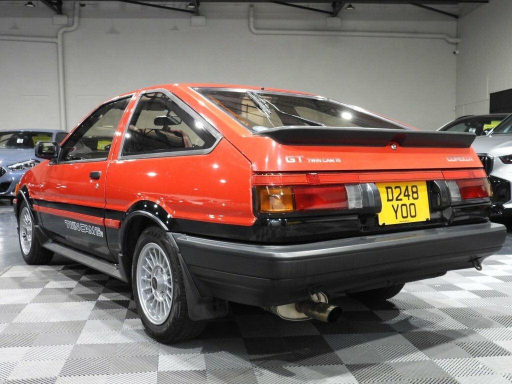 Toyota Corolla Coupe Red #2
