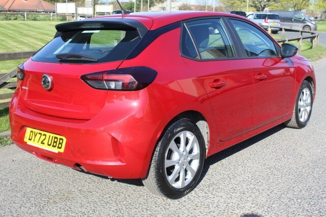 Vauxhall Corsa Design DY72UBB Red #3