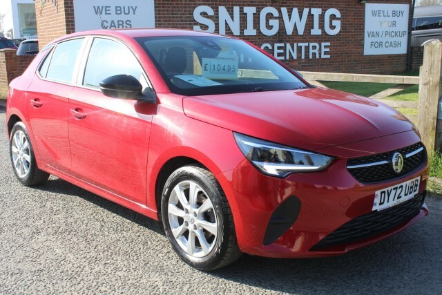 Vauxhall Corsa Design Red
