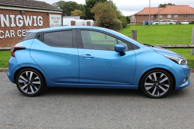 Nissan Micra Dig-t Tekna ND19KYS Blue #2