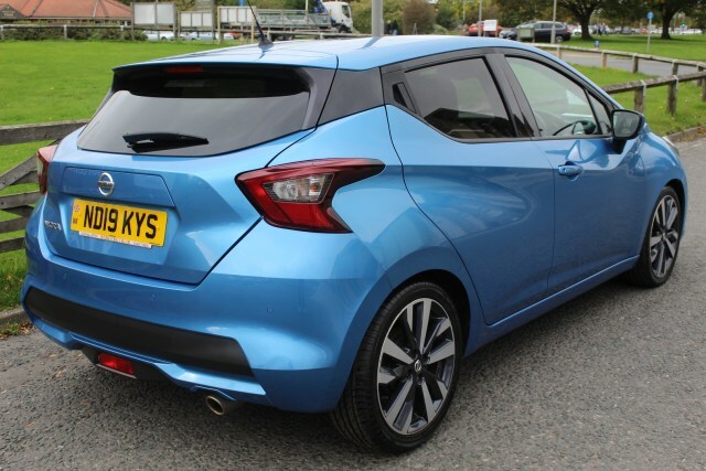 Nissan Micra Dig-t Tekna ND19KYS Blue #3
