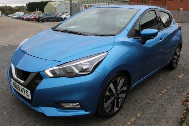 Nissan Micra Dig-t Tekna ND19KYS Blue #6