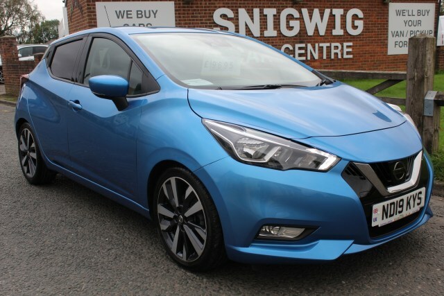 Nissan Micra Dig-t Tekna Blue