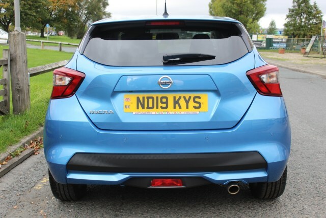 Nissan Micra Dig-t Tekna ND19KYS Blue #4