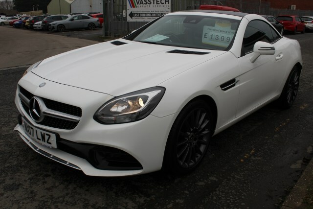 Mercedes-Benz SLC Slc 250 D Amg Line NX17LWZ White #6