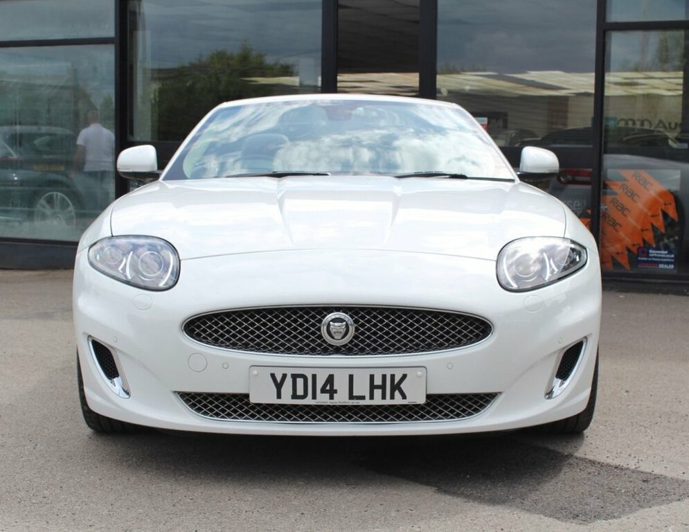 Jaguar XK 5L Portfolio YD14LHK White #2