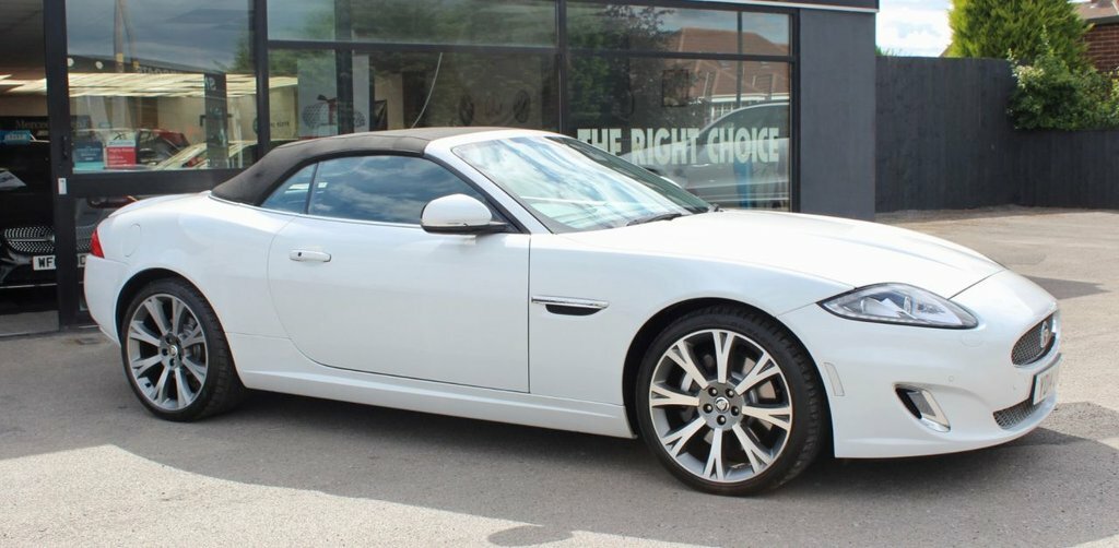Jaguar XK 5L Portfolio YD14LHK White #6