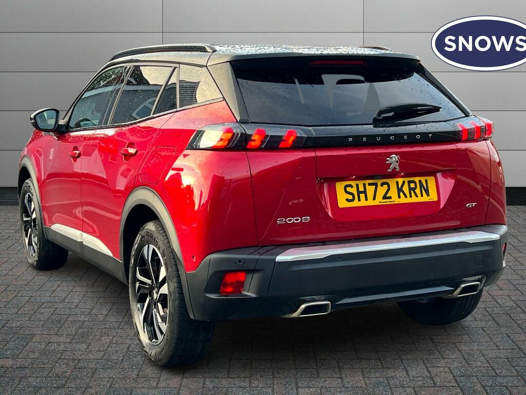 Peugeot 2008 1.2 Puretech Gt Eat Euro 6 Ss SH72KRN Red #3