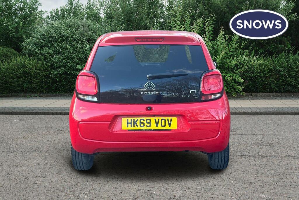 Citroen C1 1.0 Vti Flair Euro 6 Ss HK69VOV Red #4