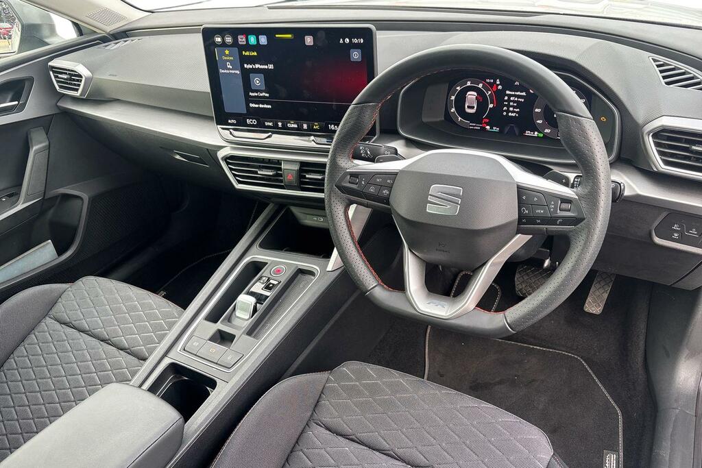Seat Leon 1.5 E-hybrid Fr Dsg Dap HJ75LDZ White #6