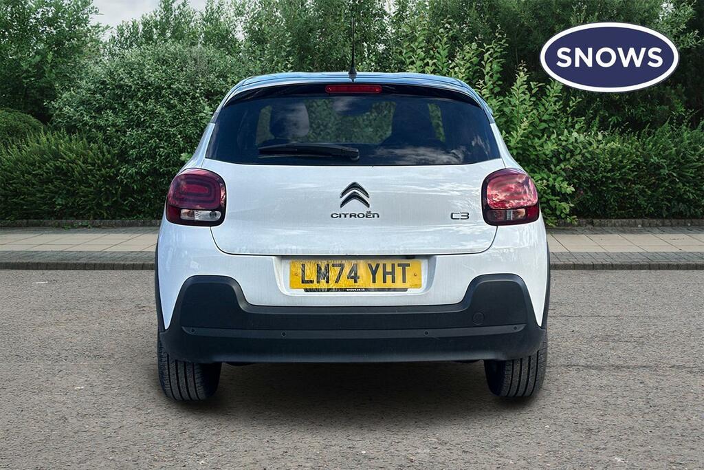 Citroen C3 1.2 Puretech Plus Eat6 Euro 6 Ss LM74YHT White #4