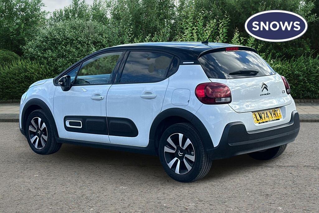 Citroen C3 1.2 Puretech Plus Eat6 Euro 6 Ss LM74YHT White #2